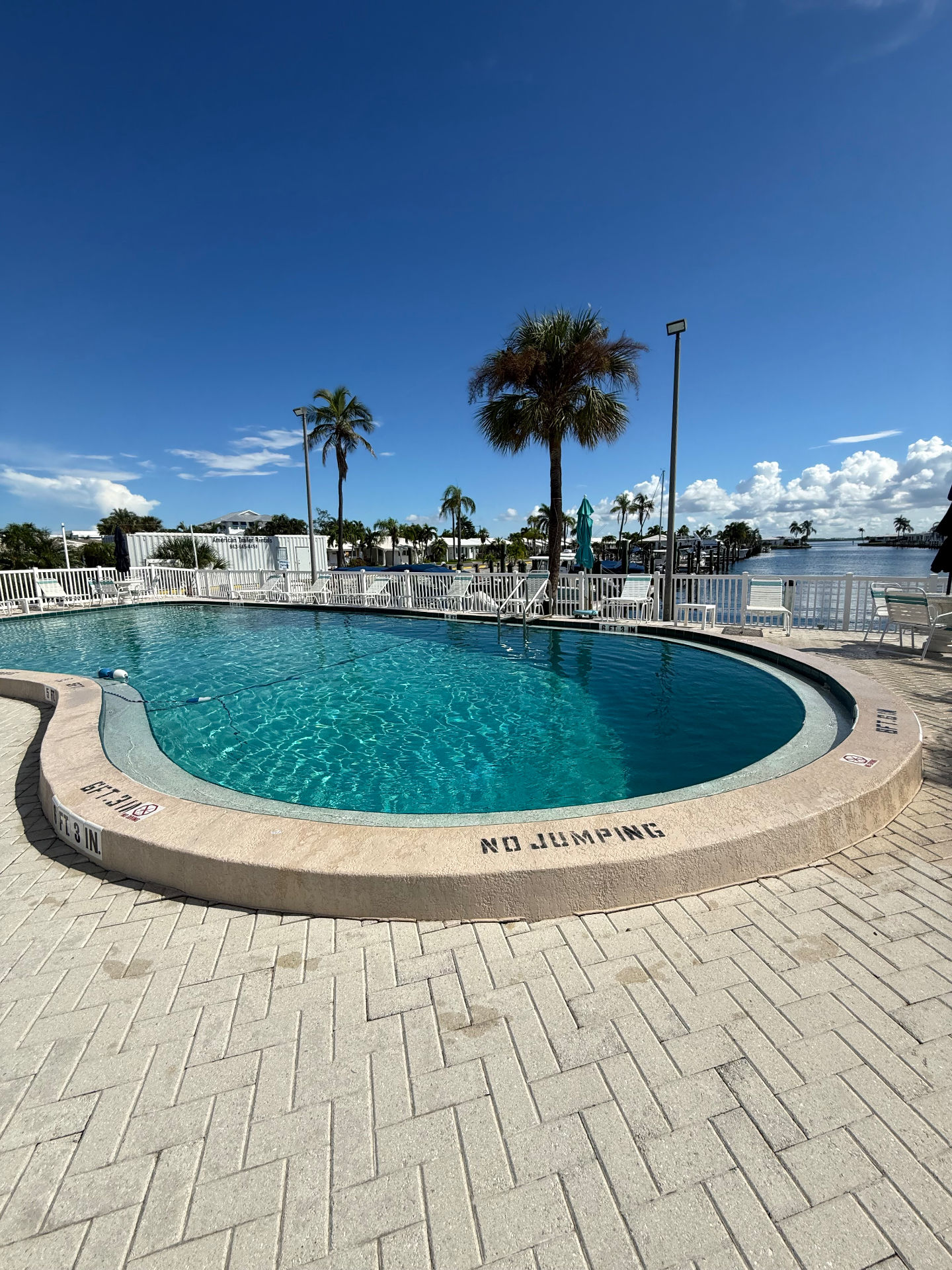 Green-to-Clean Recovery after — crystal clear pool